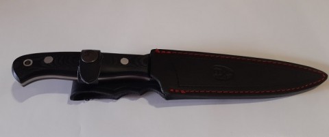 CUCHILLO CRIOLLO-18 MICARTA NEGRA